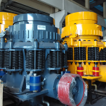 PY彈簧圓錐破碎機與顎式破碎機的區(qū)別及特點